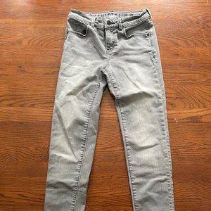 Athleta Girls School Day Jeans Grey Wash Size 10